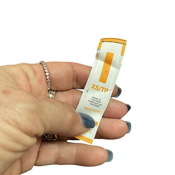 Lucy Graphic Shorts Pockets Multicolor Cement Block Print XS - Picture 3 of 6